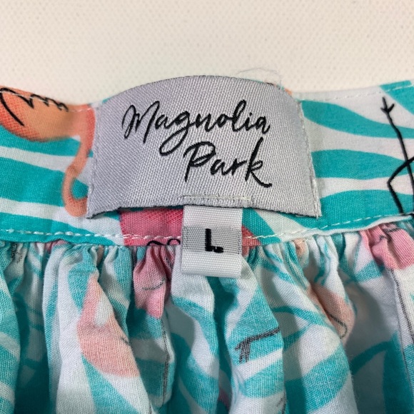 Magnolia Park Womens Flamingo Print skirt Size Large - Picture 3 of 8